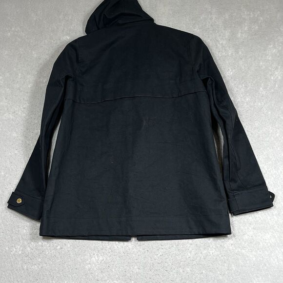 Abercrombie & Fitch Jacket Hooded Women’s XS Black Waterproof Wind Resistant - Picture 9 of 11